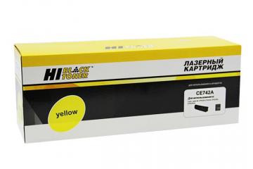 CE742A Print Cartridge HP Color LJ CP 5220 (Yellow) (rem.) (7300 pages) (Совм.)