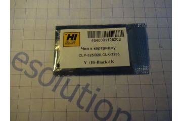 MLT-Y407 Чип для картриджа Samsung CLP-320/325/ CLX-3185 (желтый) (1000 стр.) (100%)