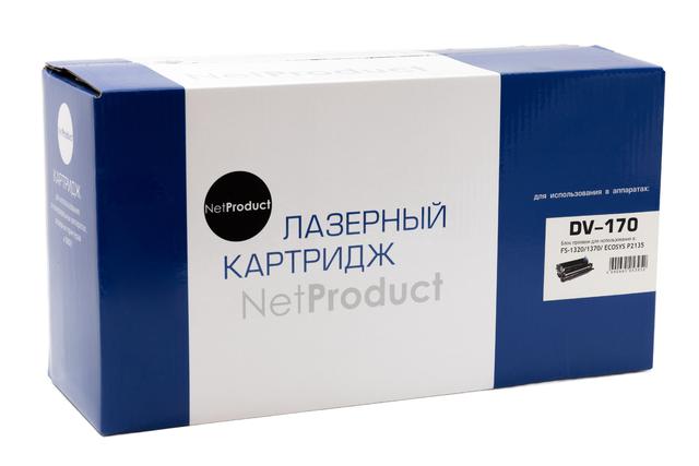 Блок проявки NetProduct (N-DV-170) для Kyocera FS-1320/ 1370/ ECOSYS P2135, Восстан., 100K
