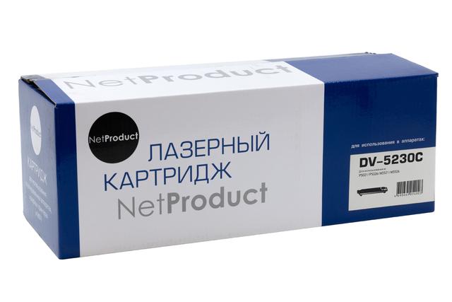 Блок проявки NetProduct (N-DV-5230C) для Kyocera ECOSYS P5021/ P5026/ M5521/ M5526, C, Восстан., 100K