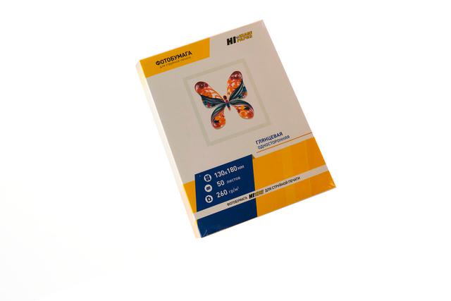 Фотобумага Hi-Image Paper глянцевая односторонняя, 13x18 см, 260 г/ м2, 50 л.