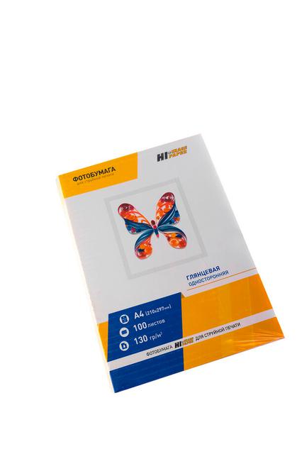 Фотобумага Hi-Image Paper глянцевая односторонняя, A4, 130 г/ м2, 100 л.