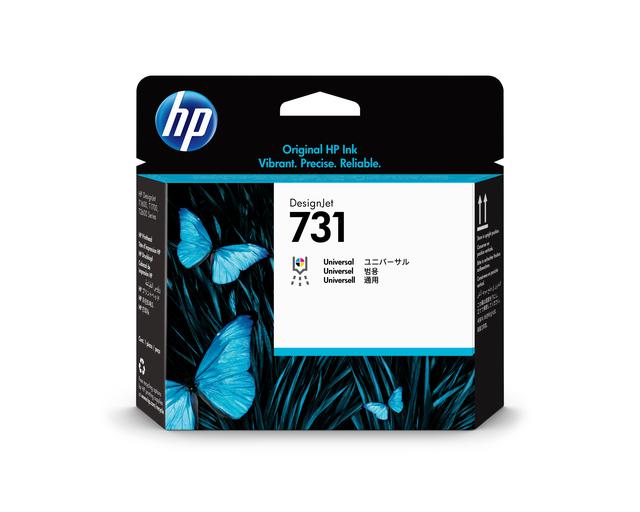 Печатающая головка 731 для HP DJ T1700 (О) шестицветная P2V27A