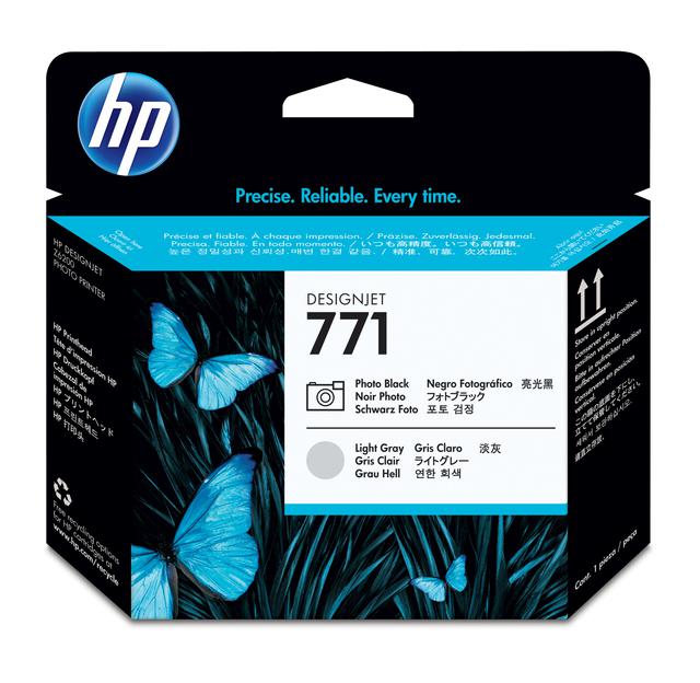 Печатающая головка HP 771 для HP DJ Z6200 (О) CE020A черный/ серый