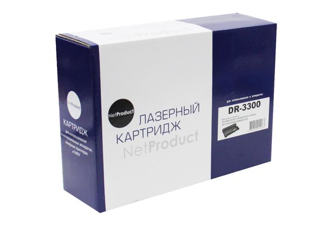 Драм-юнит NetProduct (N-DR-3300) для Brother HL-5440D/ 5445D/ 5450DN/ 6180DW/ DCP-8110DN, 30K