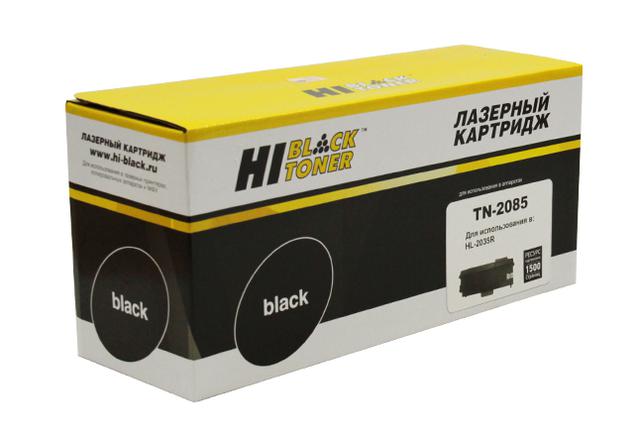 Тонер-картридж Hi-Black (HB-TN-2085) для Brother HL-2035R, 1,5K