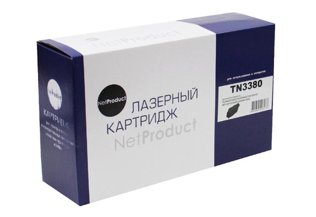 Тонер-картридж NetProduct (N-TN-3380) для Brother HL-5440D/ 5450DN/ DCP-8150DN, 8K