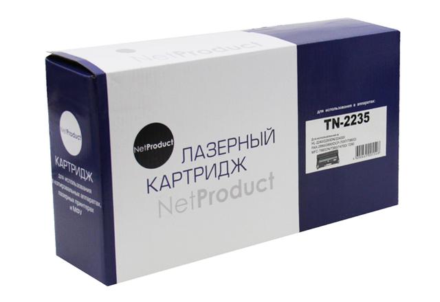 Тонер-картридж NetProduct (N-TN-2235) для Brother HL-2240R/ 2250/ 2270/ MFC7360, 1,2K