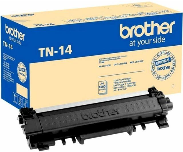 Тонер TN-14 для Brother HLL2371DN/ DCPL2551DN/ MFCL2451DW, 4,5К (О)