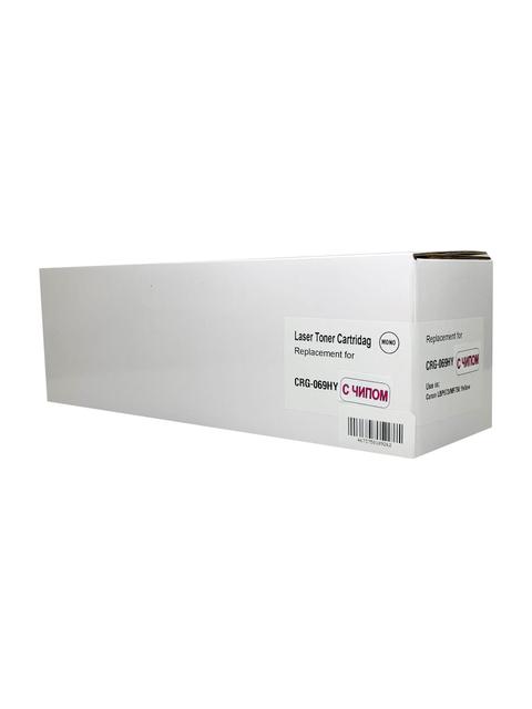 Картридж для CANON LBP-673/MF752/754  Cartridge 069H желтый (5,5K) UNITON Premium GREEN LINE (Eco Protected)