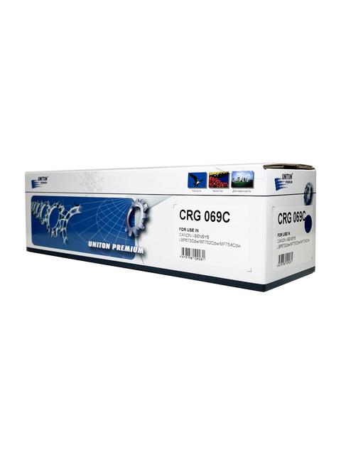 Картридж для CANON LBP-673/ MF752/754  Cartridge 069 синий (1,9K)  UNITON Premium
