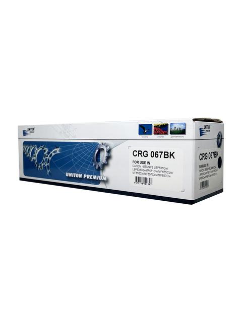 Картридж для CANON LBP-631/ 633, MF651/655/657  Cartridge 067K черный (1,35K)  UNITON Premium