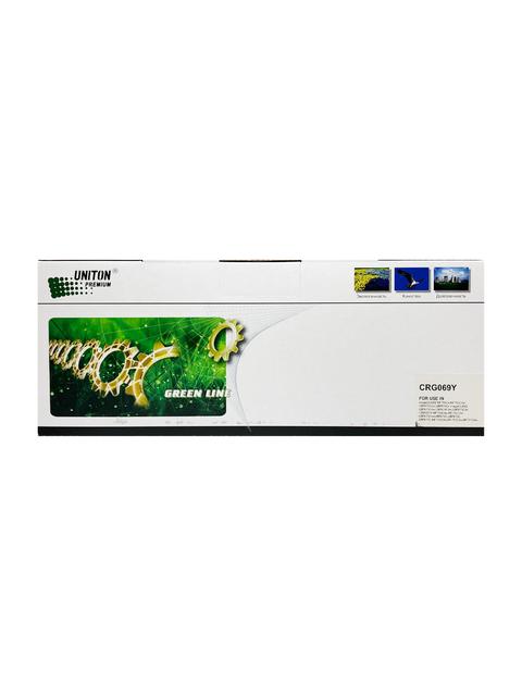 Картридж для CANON LBP-673/MF752/ 754 Cartridge 069 желтый (1,9K)  UNITON Premium GREEN LINE (Eco Protected)
