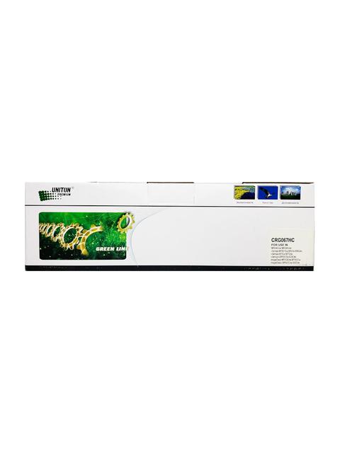 Картридж для CANON LBP-631/ 633, MF651/655/657   Cartridge 067HC синий (2.35K)  UNITON Premium GREEN LINE (Eco Protected)