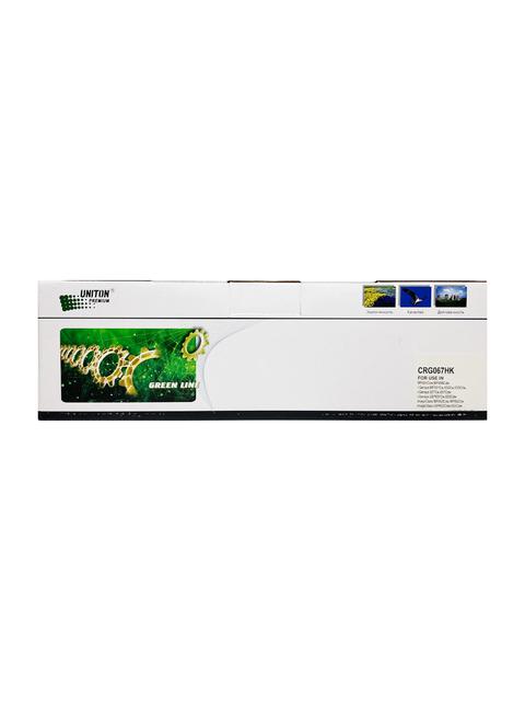 Картридж для CANON LBP-631/ 633, MF651/655/657   Cartridge 067HK черный (3,13K)  UNITON Premium GREEN LINE (Eco Protected)