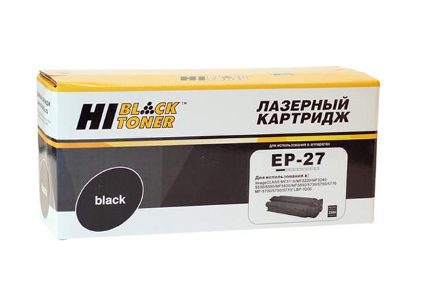 Картридж Hi-Black (HB-EP-27) для Canon MF-3110/ 3228/ 3240/ LBP-3200, Bk, 2,5K