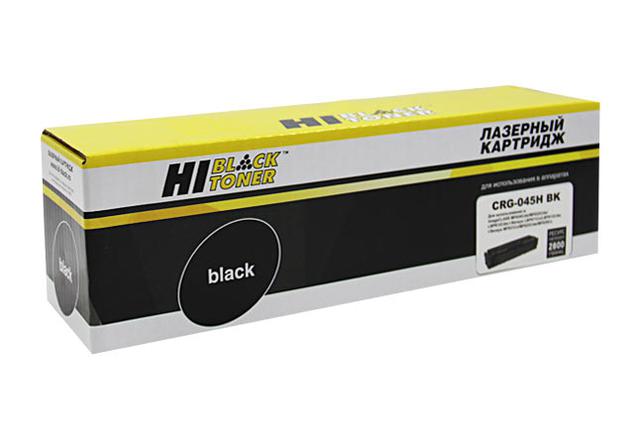 Картридж Hi-Black (HB-№045H BK) для Canon LBP-611/ 613/ MF631/ 633/ 635, Bk, 2,8K