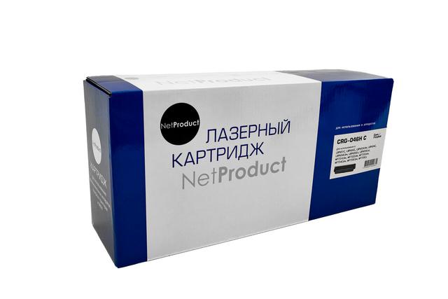 Картридж NetProduct (N-№046H C) для Canon LBP-653/ 654/ MF732/ 734/ 735, C, 5K