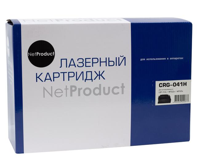 Картридж NetProduct (N-№041H) для Canon LBP-312x/ MF522x/ MF525x, 20K