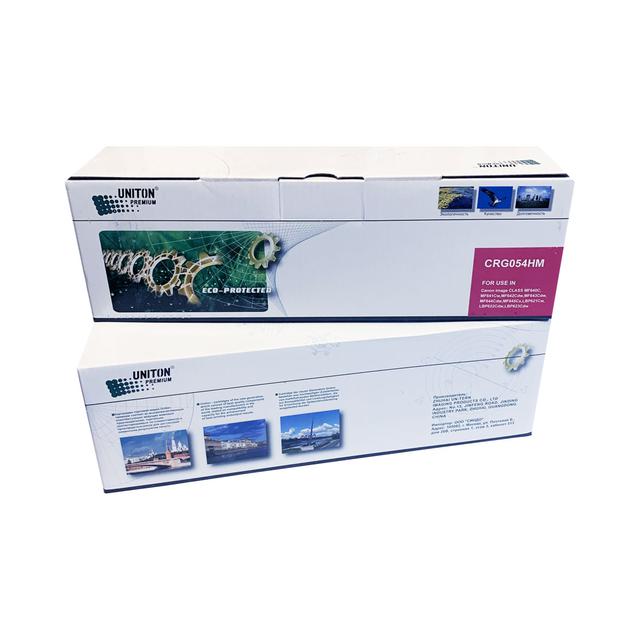 Картридж для CANON LBP-621/ 623, MF641/643/645 Cartridge 054H M красный (2,3K) UNITON Premium GREEN LINE (Eco Protected)