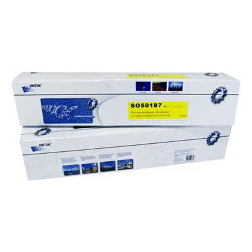 Картридж для EPSON AcuLaser C1100/CX11N  (S050187) Toner Cartr жел (4К) UNITON Premium