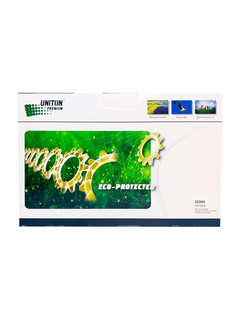 Картридж для HP Color LJ CP 4525 CE260X (649X) черный (17K) UNITON Premium GREEN LINE (Eco Protected)