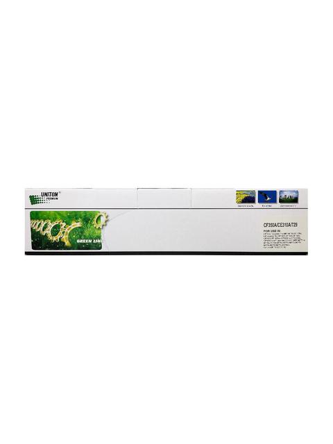 Картридж для HP Color LJ M176 / CP1025 CF350A/CE310A/Canon 729Bk черный (1,3K) UNITON Premium GREEN LINE (Eco Protected)