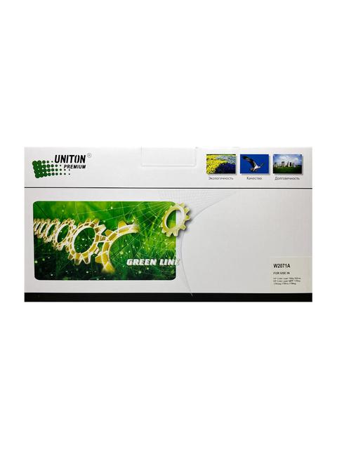 Картридж для HP Color LJ 150/MFP178/MFP179  W2071A (117A) синий (0,7К) UNITON Premium GREEN LINE (Eco Protected)