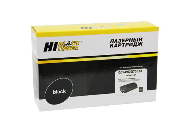 Картридж Hi-Black (HB-Q5949X/ Q7553X) для HP LJ P2015/ 1320/ 3390/ 3392, Универсальный, 7K