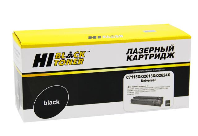 Картридж Hi-Black (HB-C7115X/ Q2613X/ Q2624X) для HP LJ 1200/ 1300/ 1150, Универсальный, 4K