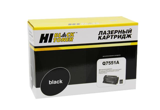 Картридж Hi-Black (HB-Q7551A) для HP LJ P3005/ M3027MFP/ M3035MFP, 6,5K