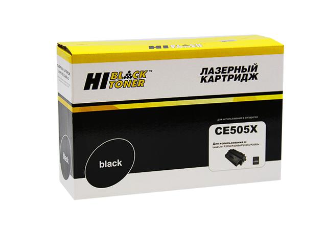 Картридж Hi-Black (HB-CE505X) для HP LJ P2055/ P2050/ Canon №719H, 6,5K