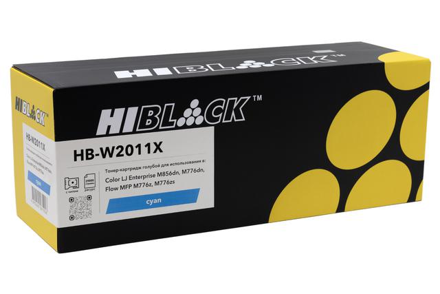 Тонер-картридж Hi-Black (HB-W2011X) для HP Color LaserJet Enterprise M776dn/ M776z/ M776zs/ M, C, 29K