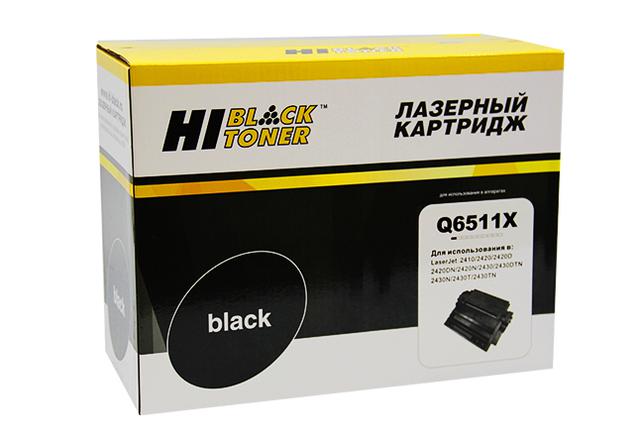 Картридж Hi-Black (HB-Q6511X) для HP LJ 2410/ 2420/ 2430, 12K