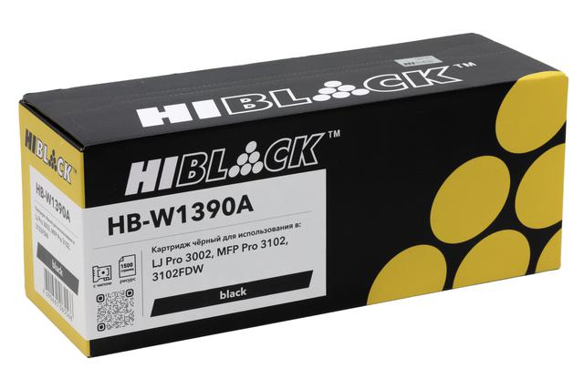 Картридж Hi-Black (HB-W1390A) для HP LaserJet Pro 3002/ MFP Pro 3102/ 3102FDW, 1,5K