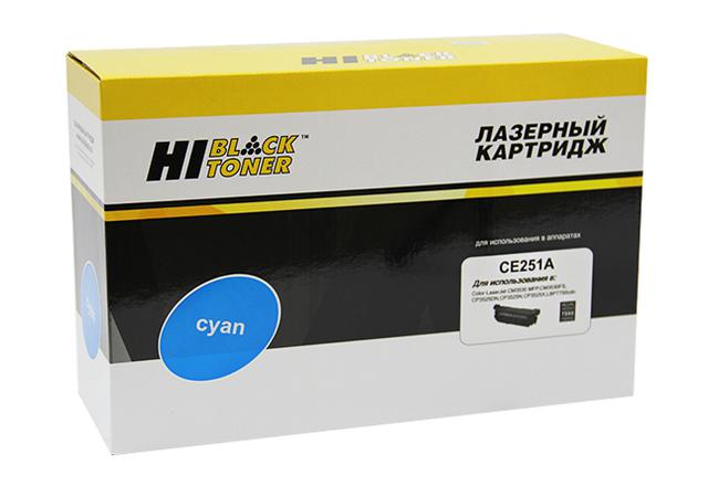 Картридж Hi-Black (HB-CE251A) для HP CLJ CP3525/ CM3530, Восстановленный, C, 7K