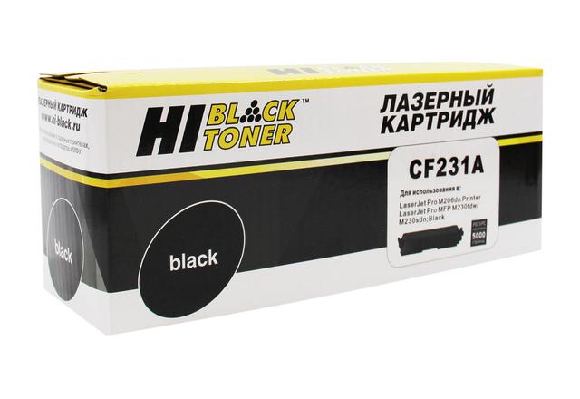 Тонер-картридж Hi-Black (HB-CF231A) для HP LJ Ultra M206dn/ MFP M230fdw/ sdn, 5K