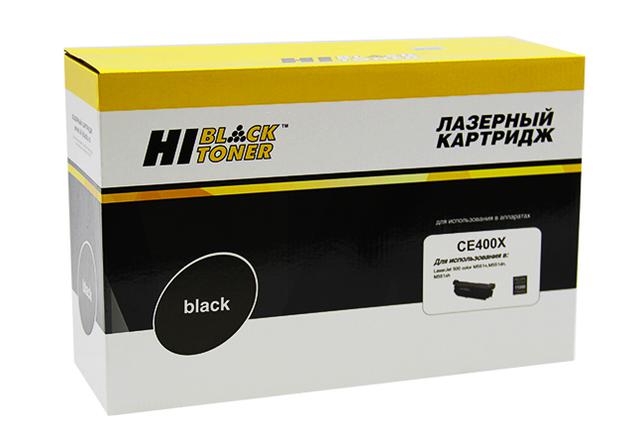 Картридж Hi-Black (HB-CE400X) для HP LJ Enterprise 500 color M551n/ M575dn, Bk, 11K