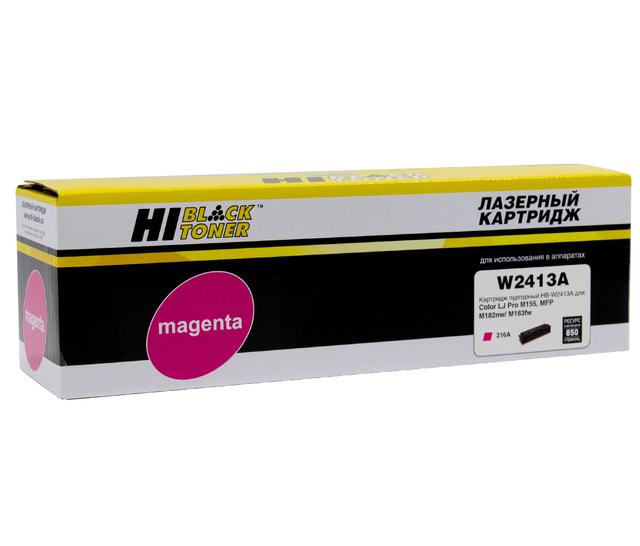 Картридж Hi-Black (HB-W2413A) для HP CLJ Pro M155a/ MFP M182n/ M183fw, M, 0,85K, без чипа