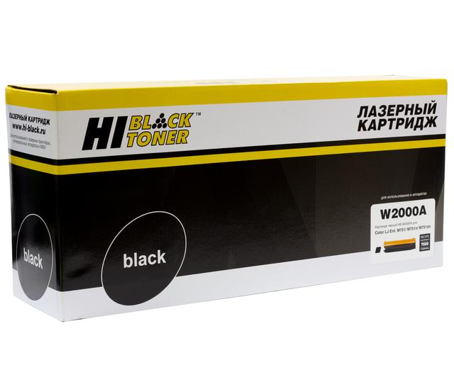 Тонер-картридж Hi-Black (HB-W2000A) для HP CLJ Enterprise M751/ M751n/ dn, №658A, Восстанов., Bk, 7К