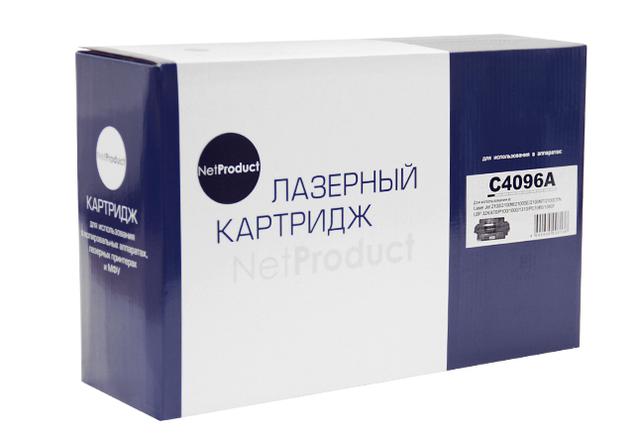 Картридж NetProduct (N-C4096A) для HP LJ 2100/ 2200, 5K