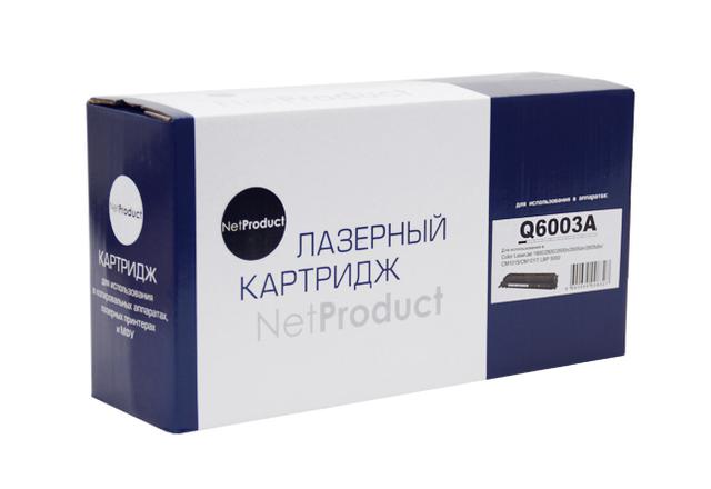 Картридж NetProduct (N-Q6003A) для HP CLJ 1600/ 2600/ 2605, Восстановленный, M, 2K