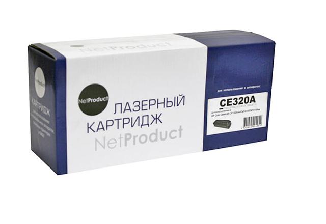 Картридж NetProduct (N-CE320A) для HP CLJ Pro CP1525/ CM1415, Bk, 2K