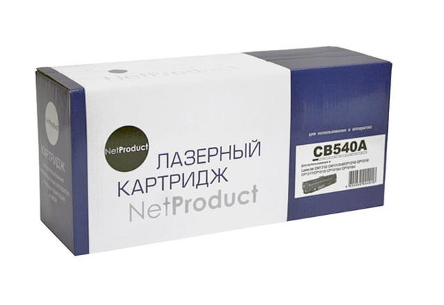 Картридж NetProduct (N-CB540A) для HP CLJ CM1300/ CM1312/ CP1210/ CP1215, Bk, 2,2K