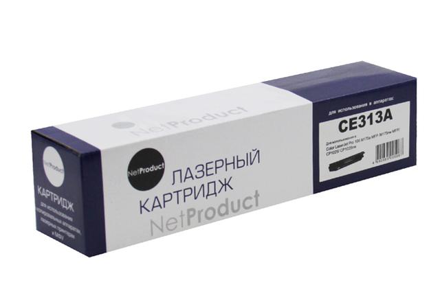 Тонер-картридж NetProduct (N-CE313A) для HP CLJ CP1025/ 1025nw/ Pro M175, M, 1K