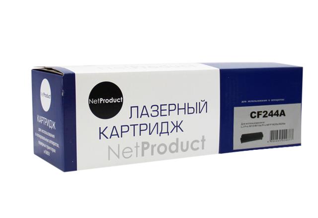 Картридж NetProduct (N-CF244A) для HP LJ Pro M15/ M15a/ Pro MFP M28a/ M28w, 1K