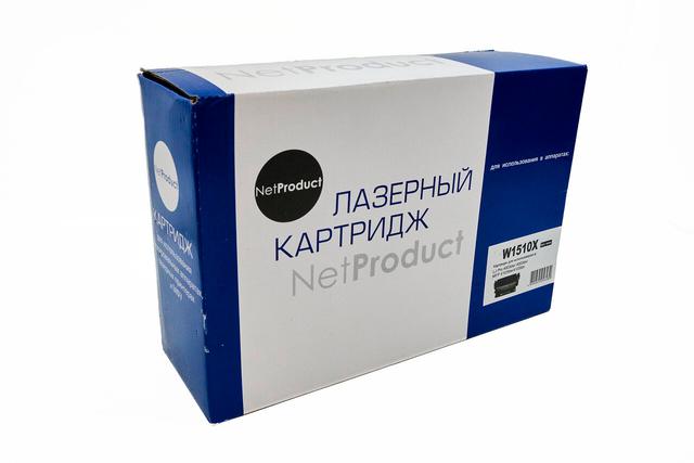 Картридж NetProduct (N-W1510X) для HP LJ Pro 4003dw/ 4003dn/ MFP 4103fdw/ 4103fdn, 9,7K (без чипа)