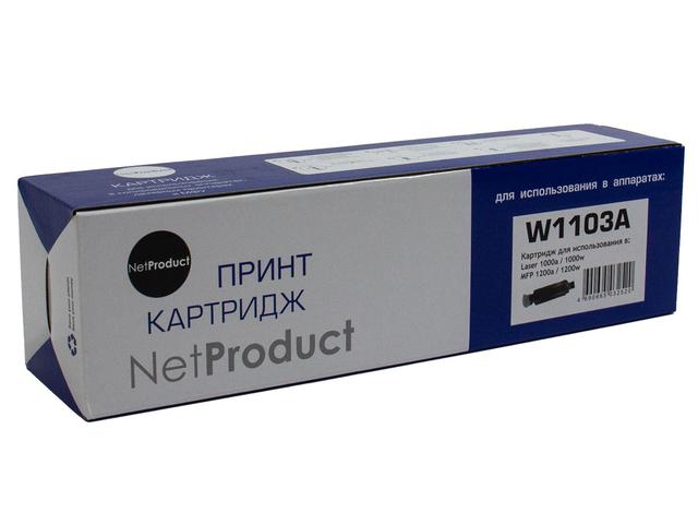 Тонер-картридж NetProduct (N-W1103A) для HP Neverstop Laser 1000a/ 1000w/ 1200a/ 1200w, 2,5K (с чипом)