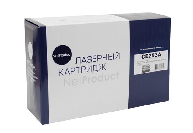 Картридж NetProduct (N-CE253A) для HP CLJ CP3525/ CM3530, Восстановленный, M, 7K