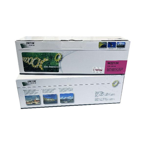 Картридж для HP Color LJ M255/MFP M282/M283, W2213X (207X) красный (2,45K) UNITON Premium GREEN LINE (Eco Protected)